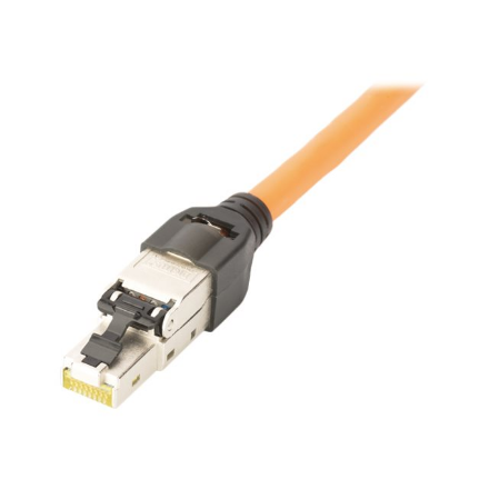 DIGITUS DN-93631 – suojattu CAT 6A -kenttäliitin pölysuojalla ja vedonpoistolla