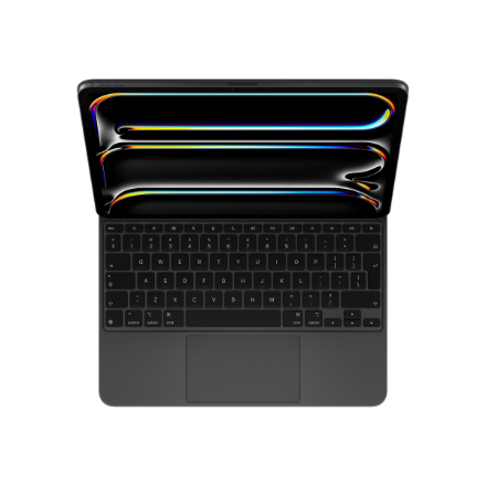 Apple Magic Keyboard MWR53Z/A – näppäimistökotelo mallille iPad Pro 13-inch (M4), kansainvälinen englanninkielinen näppäinasettelu, musta