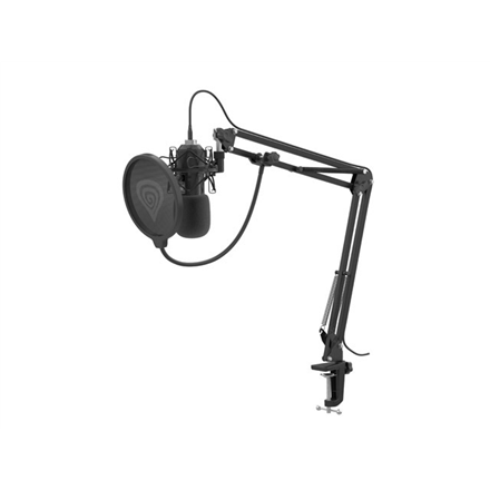 Genesis Radium 400 G2 – USB-kondensaattorimikrofoni, musta