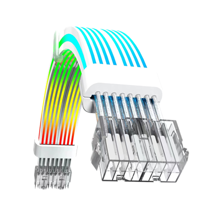 Gamemax VGA/CPU 2x8PIN-W White
