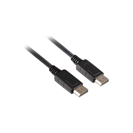 Digitus DisplayPort–DisplayPort-liitäntäkaapeli AK-340103-020-S, DisplayPort-uros (versio 1.1a) – DisplayPort-uros (versio 1.1a)