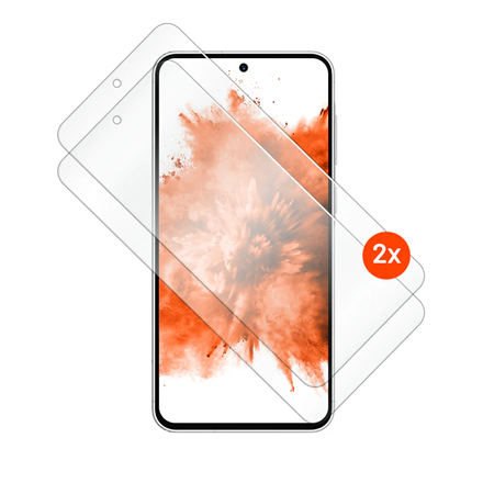 Läpinäkyvä karkaistusta lasista valmistettu FIXED 2.5D -näytönsuoja Samsung Galaxy A37 5G:lle