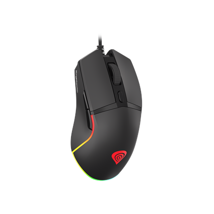 Genesis Krypton 220 – wired USB gaming mouse, black