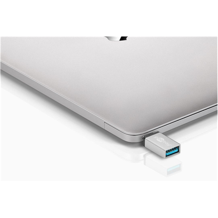 Goobay 56620 – USB-C-uros–USB-A 3.0 -naarassovitin