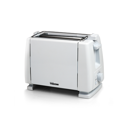 Tristar BR-1009 – kahden aukon leivänpaahdin, 750 W, metallirunko, väri: valkoinen