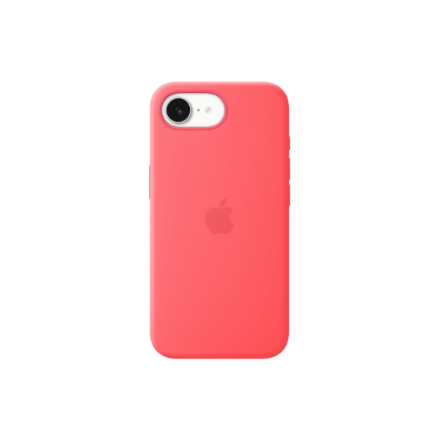 Apple MHWH4ZM/A – silikoninen kotelo mallille iPhone 17e MagSafella, kirkas guava