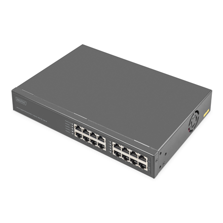Digitus 8-porttinen Gigabit Ethernet PoE -injektori, 802.3bt, 250 W, DN-95118