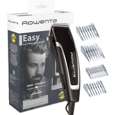 Rowenta Hair Trimmer TN1603F0 Corded Black/Silver