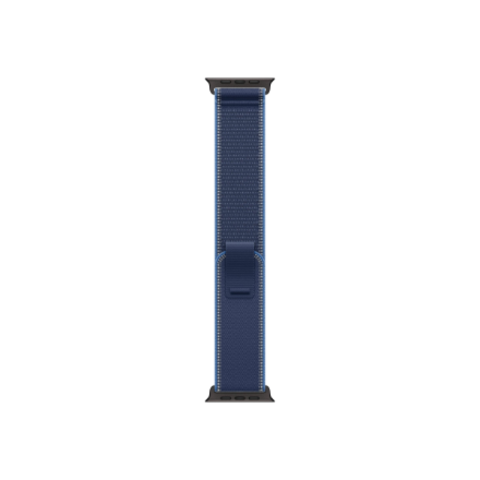 Apple Watch MG9Q4ZM/A – 49 mm sininen/kirkkaansininen Trail Loop -ranneke, musta titaaniviimeistely, S/M