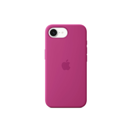 Apple MD3W4ZM/A – silikonikotelo mallille iPhone 16e, fuksia