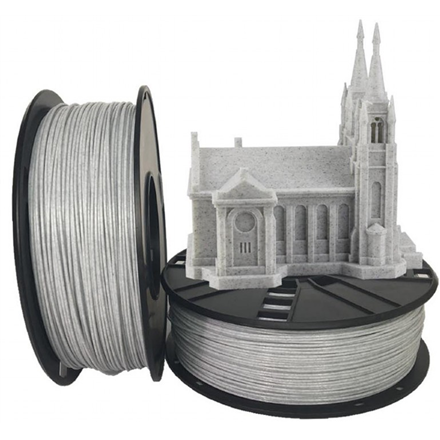 Flashforge 3DP-PLA1.75-02-MAR – marmoriefekti-PLA 3D-tulostinfilamentti, 1.75 mm, 1 kg kela, marmori