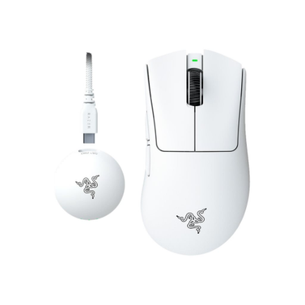Razer (Razer DeathAdder V4 Pro Gaming mouse, White)