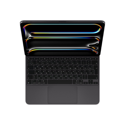 Apple Magic Keyboard MWR53RS/A – näppäimistökotelo mallille iPad Pro 13-inch (M4), venäläinen näppäinasettelu, musta
