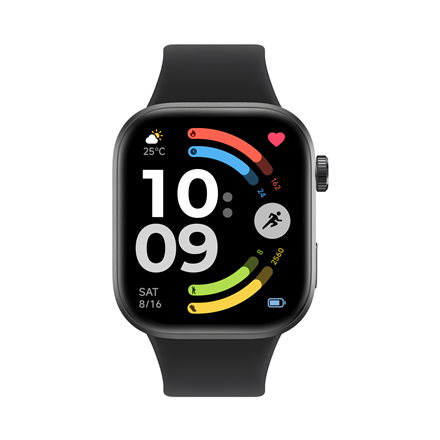 Xiaomi Redmi Watch 6 BHR08CIGL – AMOLED-älykello, GPS, 2,07 tuuman näyttö, vedenkestävä, musta