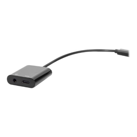 Digitus USB Type-C -sovitin: USB Type-C – USB Type-C, 3,5 mm:n stereoliitäntä, AK-300400-002-S