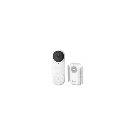 EZVIZ DB2 CSDB25MP2 – akkukäyttöinen Wi-Fi-video-ovikellopaketti, 5 MP