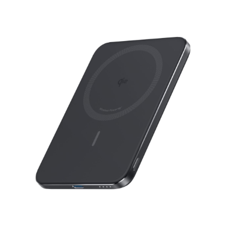 Anker Nano -varavirtalähde (5K, Slim), 5000 mAh, 24-nastainen USB-C, musta