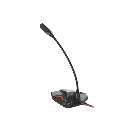 Genesis Radium 100 – USB 2.0 -pelimikrofoni, musta/punainen
