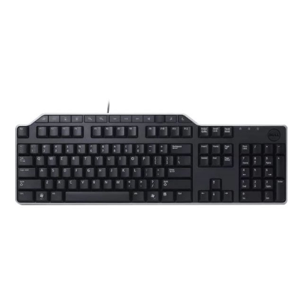 Dell KB522 – multimedia johdollinen näppäimistö, venäläinen asettelu, musta