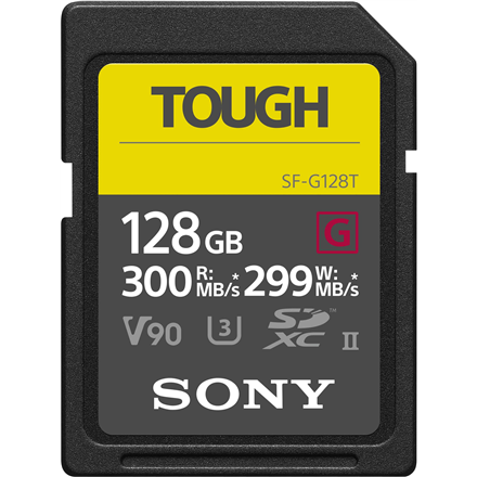 Sony TOUGH SF-G128T – 128 GB UHS-II SDXC -muistikortti, Class 10