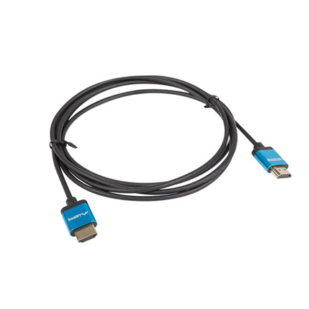 Lanberg 61150 CA-HDMI-22CU-0018-BK – HDMI-uros–uros A-tyypin kaapeli, 1.8 m