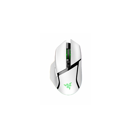 Razer Basilisk V3 Pro – pelihiiri, langaton, 2.4 GHz ja Bluetooth, valkoinen