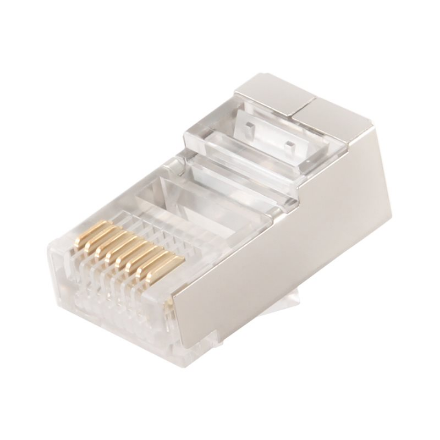 Cablexpert PLUG6SP/10 – suojatut Cat6 RJ45 (8P8C) -liittimet, 10 kpl