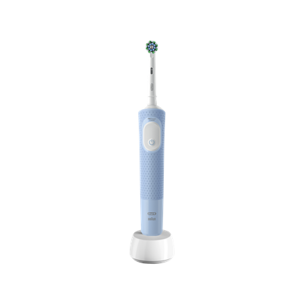 Oral-B Vitality Pro – ladattava sähköhammasharja, 1 harjaspäätä, 3 puhdistustilaa, sininen