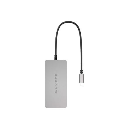 Hyper HyperDrive WWCB HDMB2 – 5-in-1 USB-C-keskitin, 1× RJ-45 ja 1× HDMI