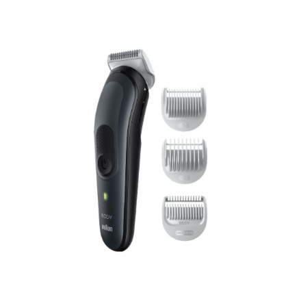 Braun BG3340 – akkukäyttöinen vartalotrimmeri, musta/harmaa