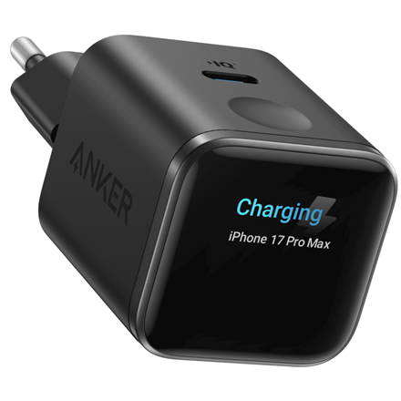 Anker Nano A121DG11 – 45 W charger with smart display, black