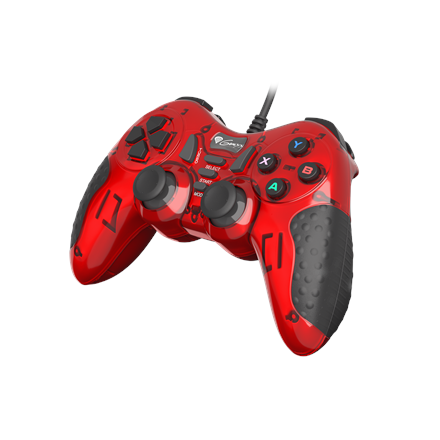 Genesis Mangan 200 NJG-1425 – wired USB gaming controller for PC/PS3, red
