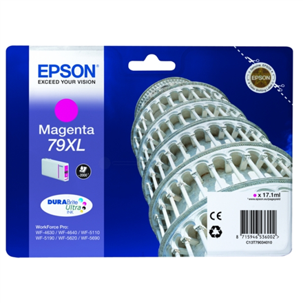 Epson 79XL C13T79034010 DURABrite Ultra mustekasetti, magenta