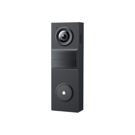 TP-Link Tapo D205 – 2K-akkukäyttöinen video-ovikello, 3 MP, 2,4 mm:n f/2,2-objektiivi, H.264, IP54, microSD enintään 512 Gt