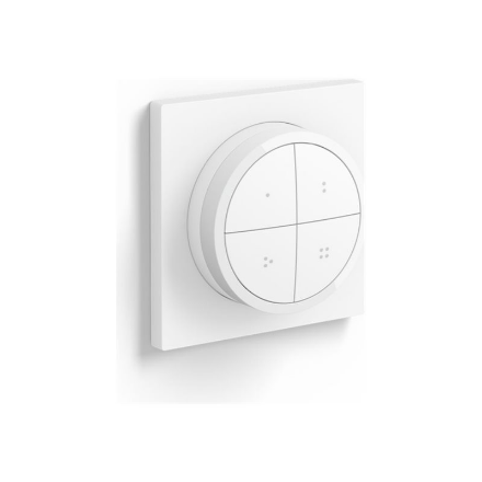 Philips Hue Tap valokytkin kiertosäätimellä, valkoinen