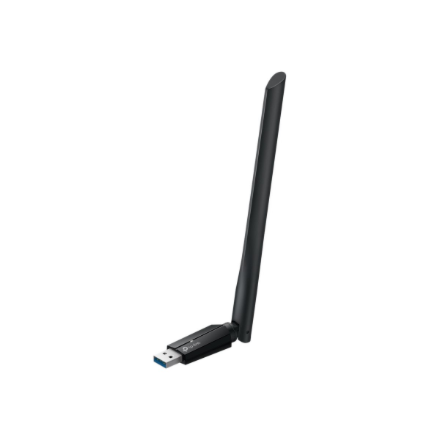 TP-Link Archer TBE400U Plus – BE6500-kolmitaajuuksinen Wi-Fi 7 -USB-sovitin suurivahvistuksisella antennilla, 802.11be
