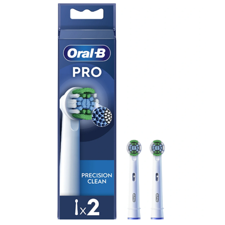 Oral-B EB20RX-2 – Precision Clean -vaihtoharjaspäät, aikuisille, 2 kpl, valkoinen