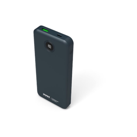 PORT CONNECT varavirtalähde, 2 X USB-C, PD, 10000 mAh, sininen