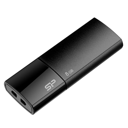 Silicon Power Ultima U05 SP008GBUF2U05V1K – 8 GB USB-A-muistitikku, musta