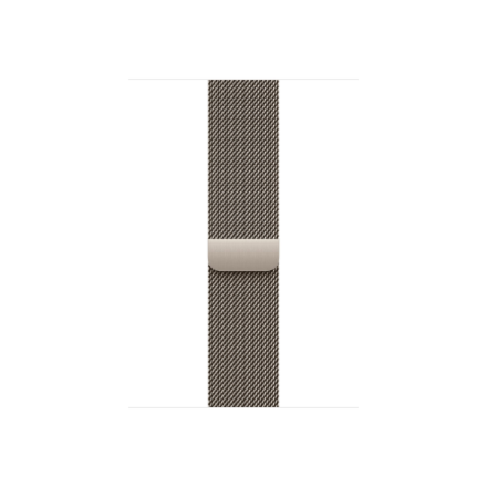 Apple Watch MGJ34ZM/A – 46 mm luonnonvärinen milanolaisranneke, M/L