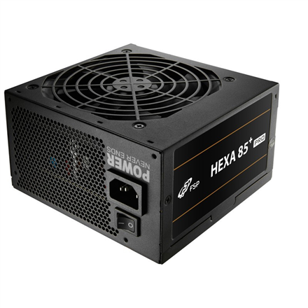FSP HEXA 85+ PRO 450 – virtalähde, 450 W, musta