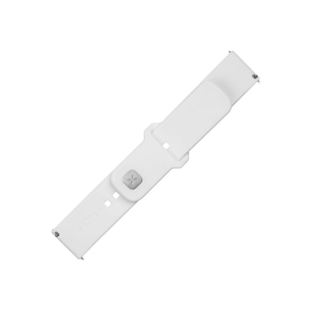 FIXED Sporty FIXSST2-22MM-WH – silikoninen kellonranneke, 22 mm, smartwatches, 160–235 mm, pikakiinnityksellä, valkoinen