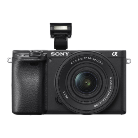 Sony (Sony ILCE-6400 Mirrorless Camera + 16-50mm Lens)