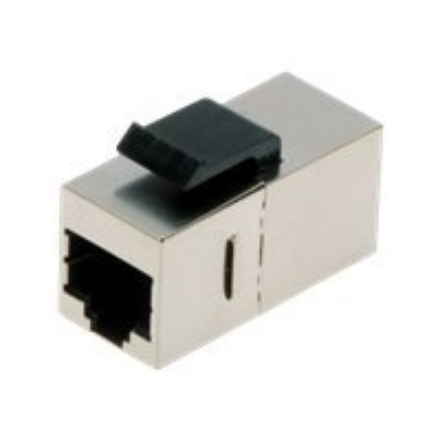 DIGITUS – suojattu CAT 5e RJ45–RJ45-moduulijatkoliitin paneeliasennukseen