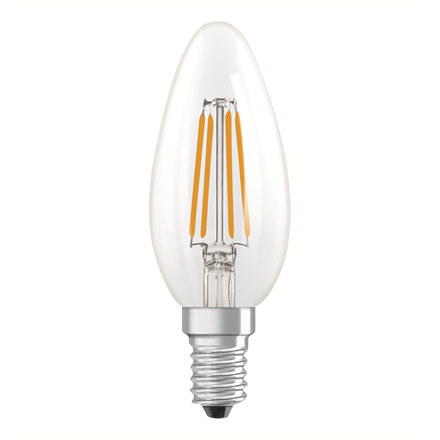 Osram Parathom Classic Filament E14 – 3.4 W LED-lamppu, lämmin valkoinen