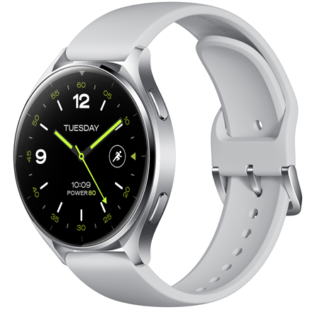 Xiaomi Watch 2 BHR8034GL – AMOLED-älykello, GPS, hopea