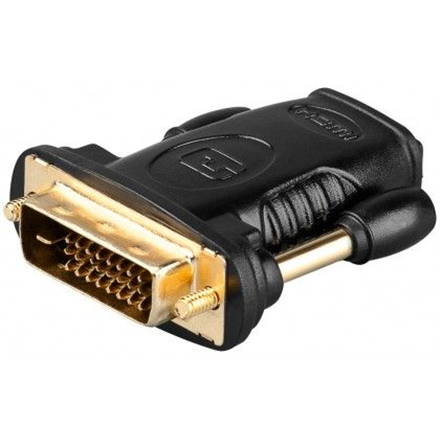 Goobay 68931 – kullattu HDMI–DVI-D-sovitin