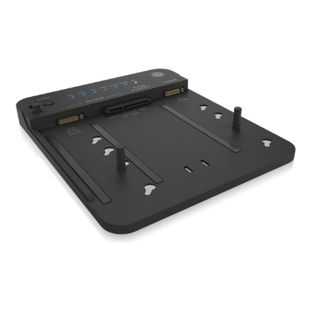 ICY BOX IB-2913MCL-C31 – telakointi- ja kloonausasema kahdelle M.2 NVMe SSD -levylle