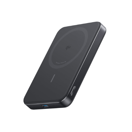 Anker MagGo A1664H11 – 10000 mAh ohut langaton varavirtalähde 30 W USB-C-portilla, musta