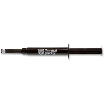 Thermal Grizzly Thermal Grizzly Thermal grease "Hydronaut" 3ml/7.8g Thermal Conductivity: 11.8 W/mk; Thermal Resistance 0,0076 K/W; Electrical Conductivity*: 0 pS/m; Viscosity: 140-190 Pas; Temperature: -200 °C / +350 °C;
